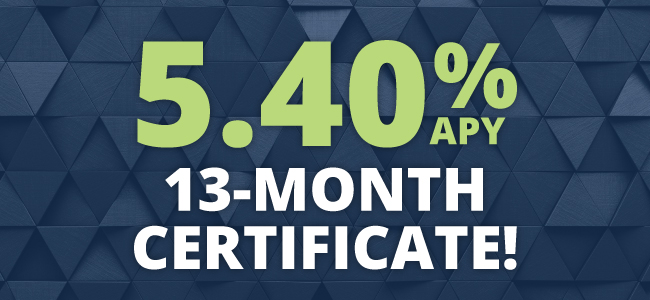 5.25% Certificate Promo tile