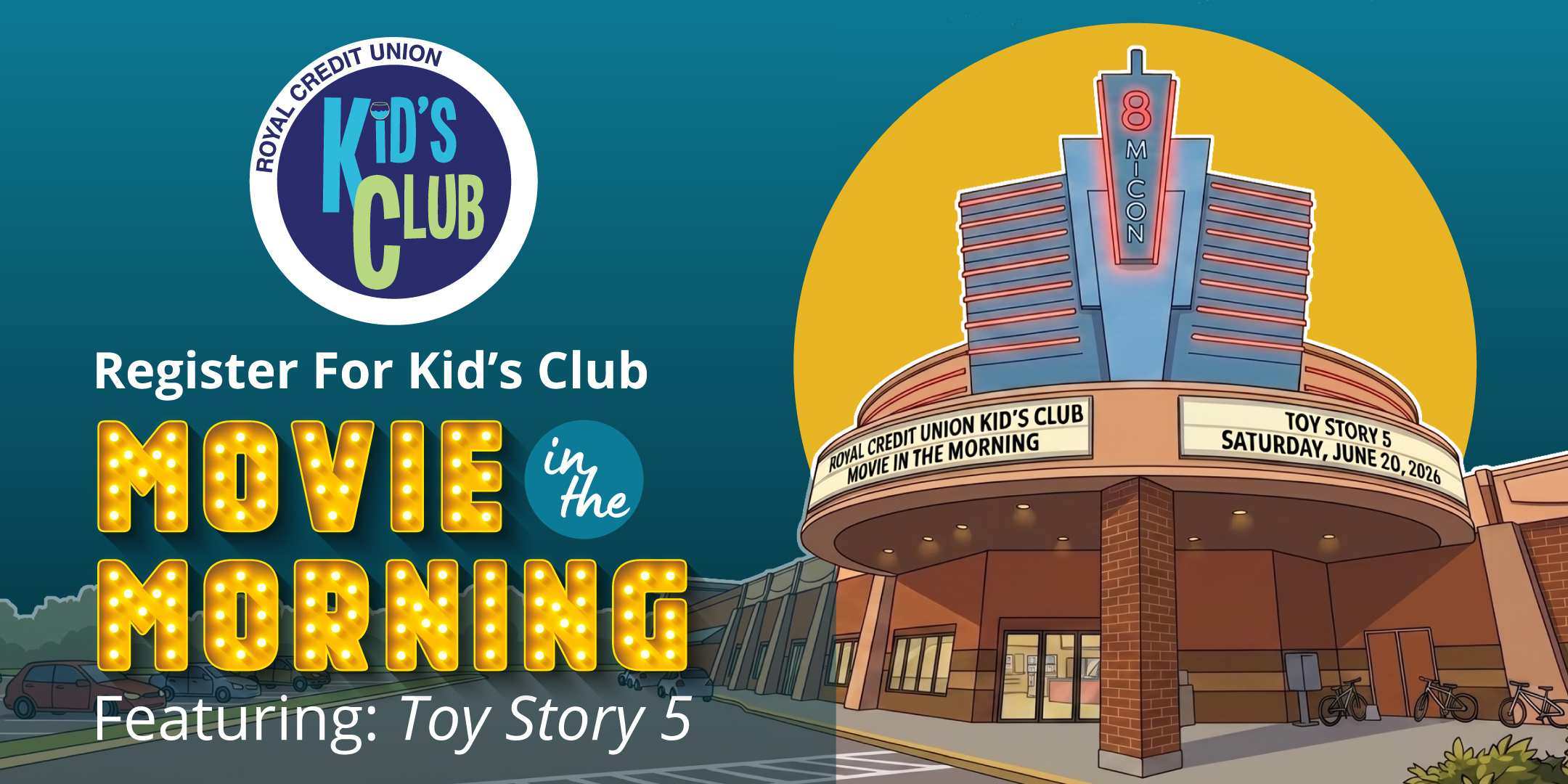 Movie in the morning graphic