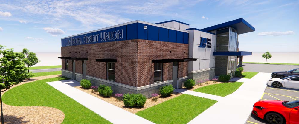 Rendering of new Altoona Office