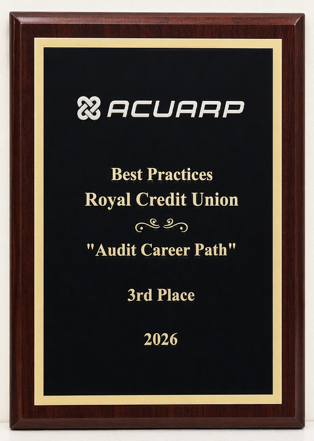Award plaque