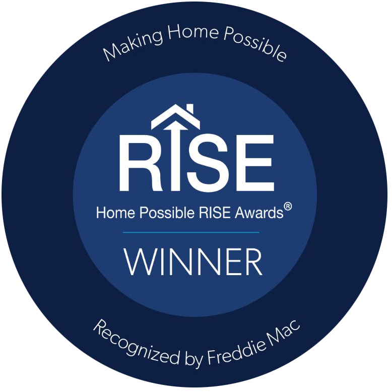 Logo of 2026 Freddie Mac Home Possible® RISE Award®