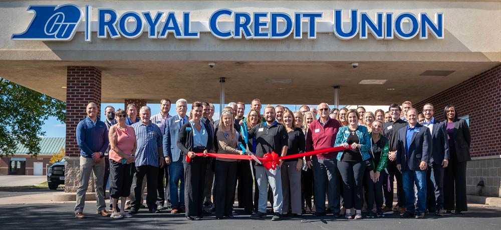 Team members at the ribbon cutting in Stillwater