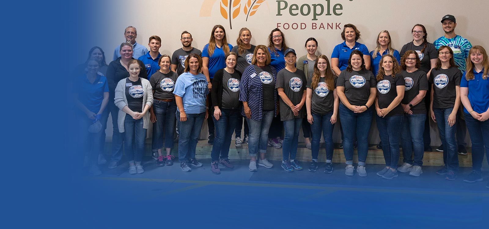 Group of Royal volunteers