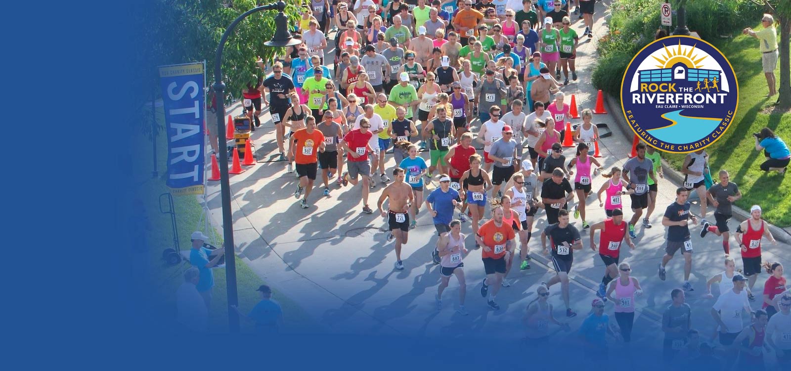 Rock the Riverfront Runners and logo