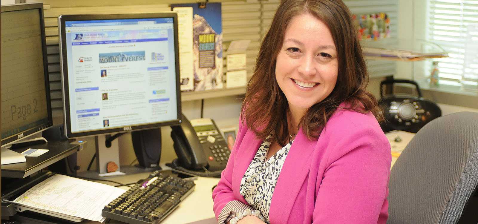 woman in office