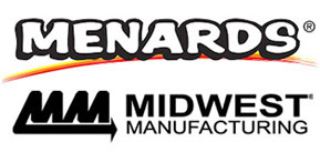 menards and midwest manufacturing Logo