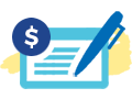 check icon with pen