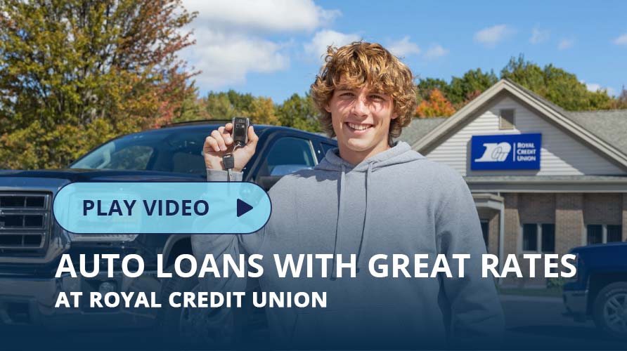 Auto Loans with Great Rates video play tile
