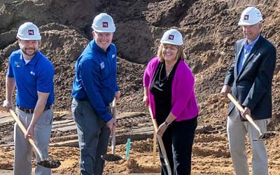 Groundbreaking photo of new Altoona Office