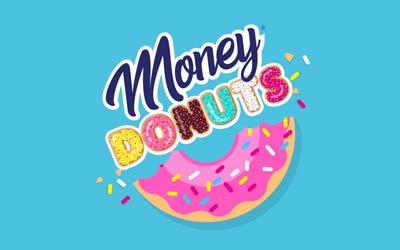 Money donuts logo