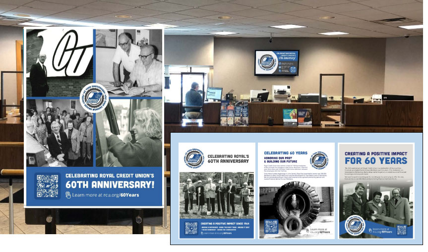 Image of 60th anniversary campaign