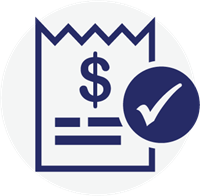 Icon pay a bill