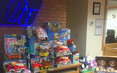 Photo of toys in an RCU Office