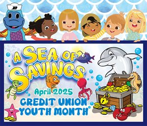 Sea of Savings Month graphic