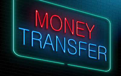Wire transfer sign