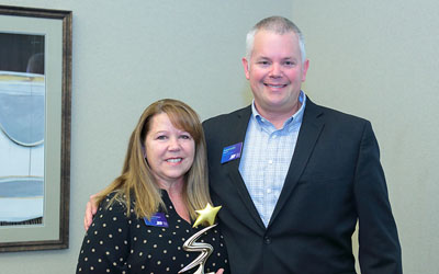 Photo of Vicki and Brandon