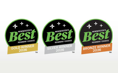 Minnesota Best Gold, Silver and Bronze logos