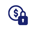 lock and dollar sign icon