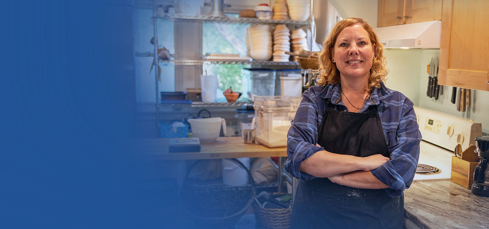 young business owner in her shop