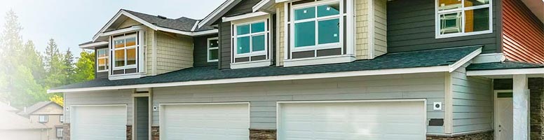 Couple looking at a new house