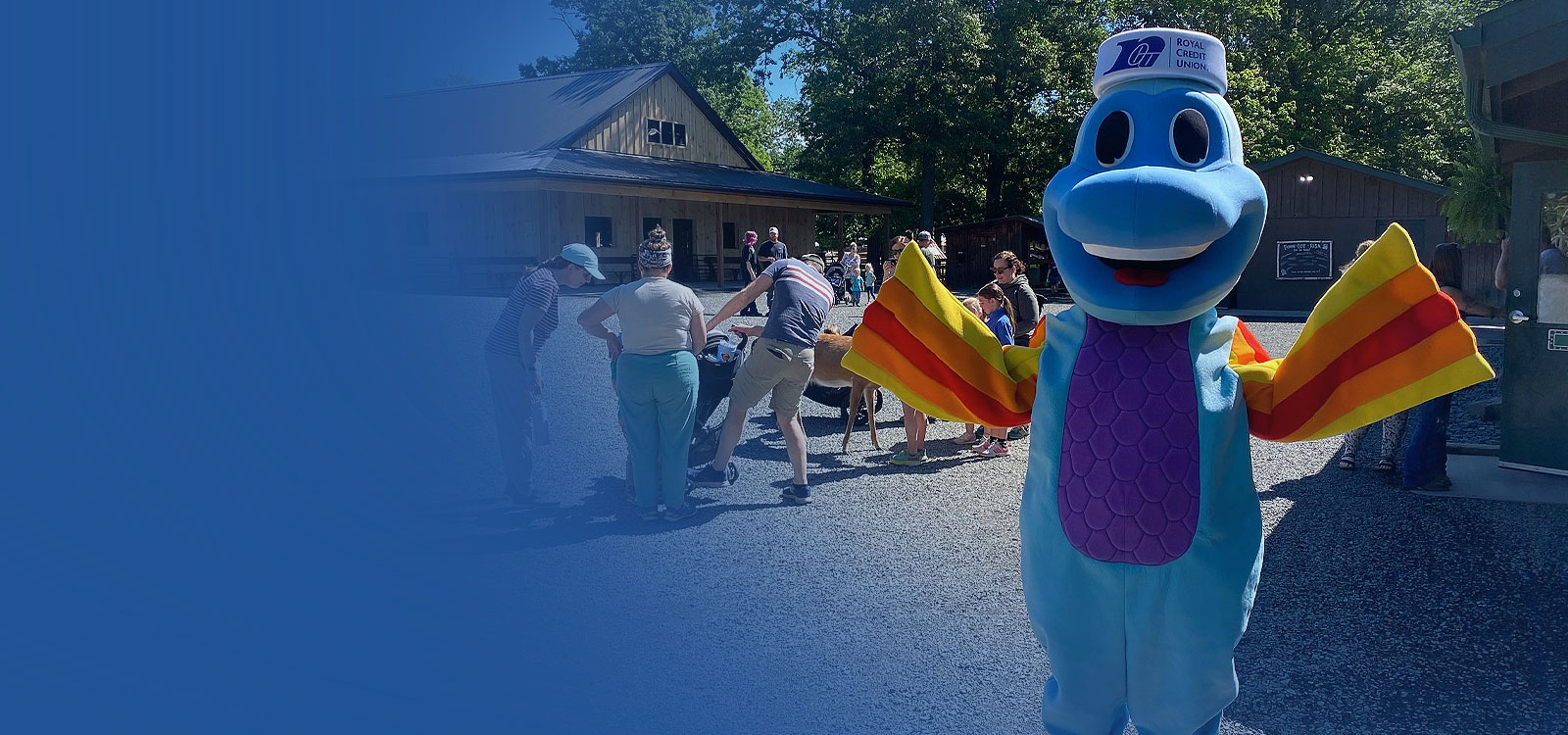 Kid's Club Photo of Savin' Sammy at an event