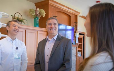 RCU Member working with owners of a senior housing business