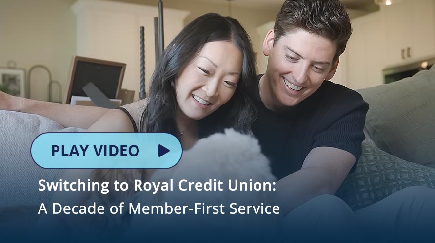 Happy RCU Members petting their dog