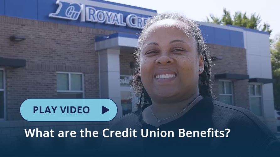 RCU Member standing in front of an RCU sign