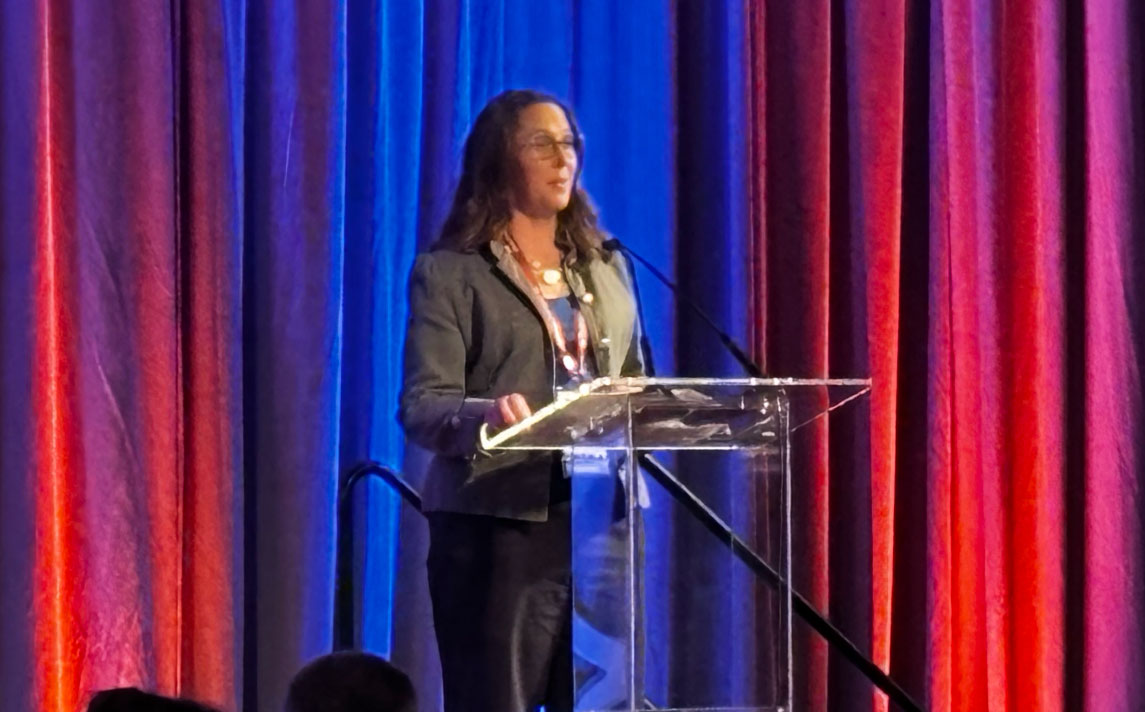 Leader giving a speech at WILD