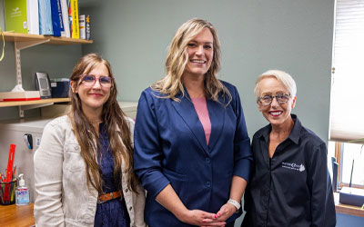 Gibson's employees with RCU Treasury Management Team Member