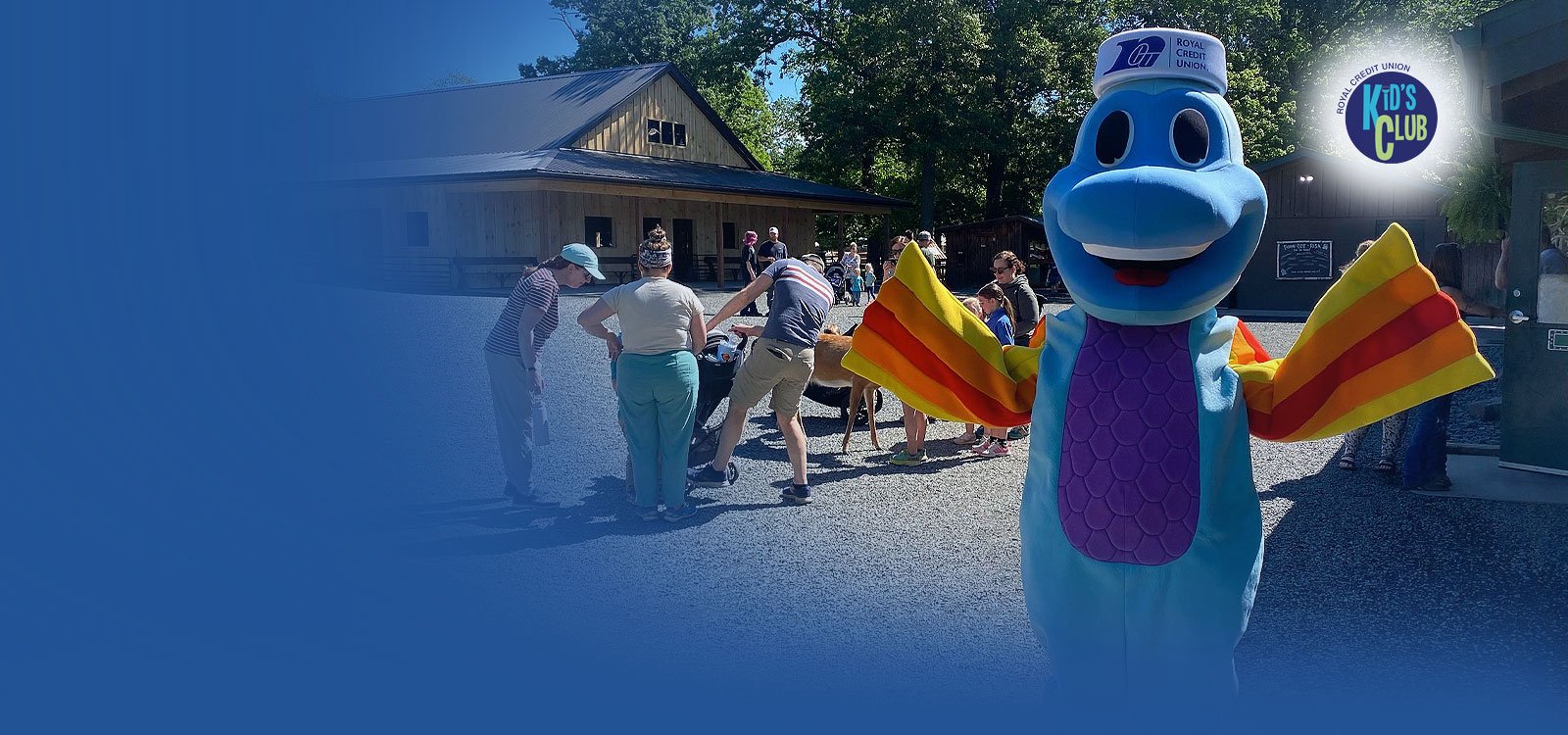Kid's Club Photo of Savin' Sammy at an event
