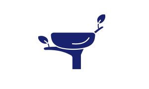 Empty nest icon for life stages