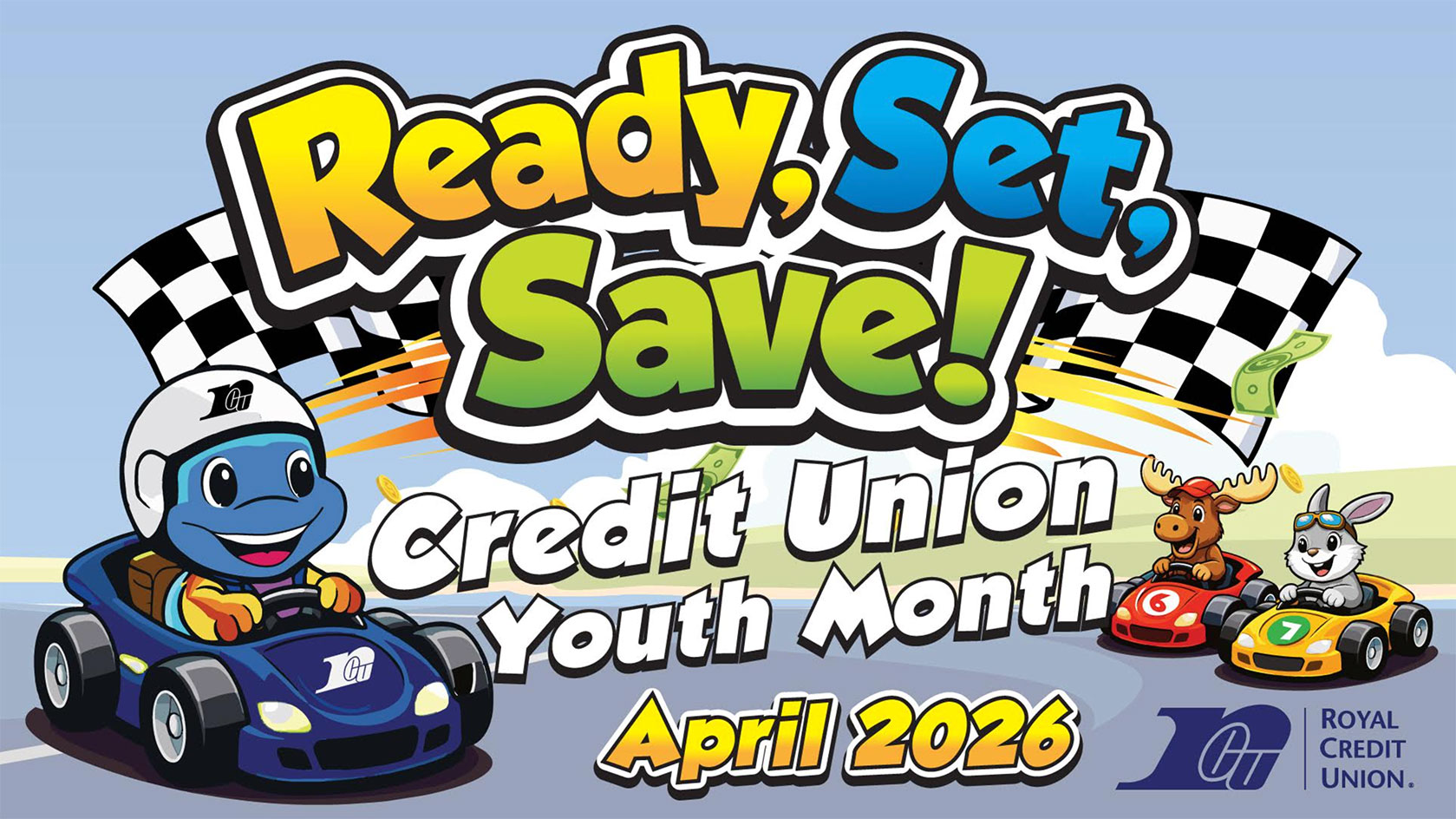 Ready, Set, Save Youth Month Graphic