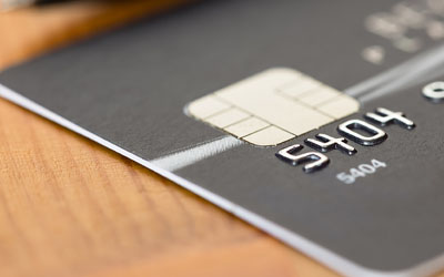 EMV chip up close