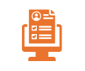 Online signup icon