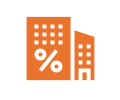money and building icon
