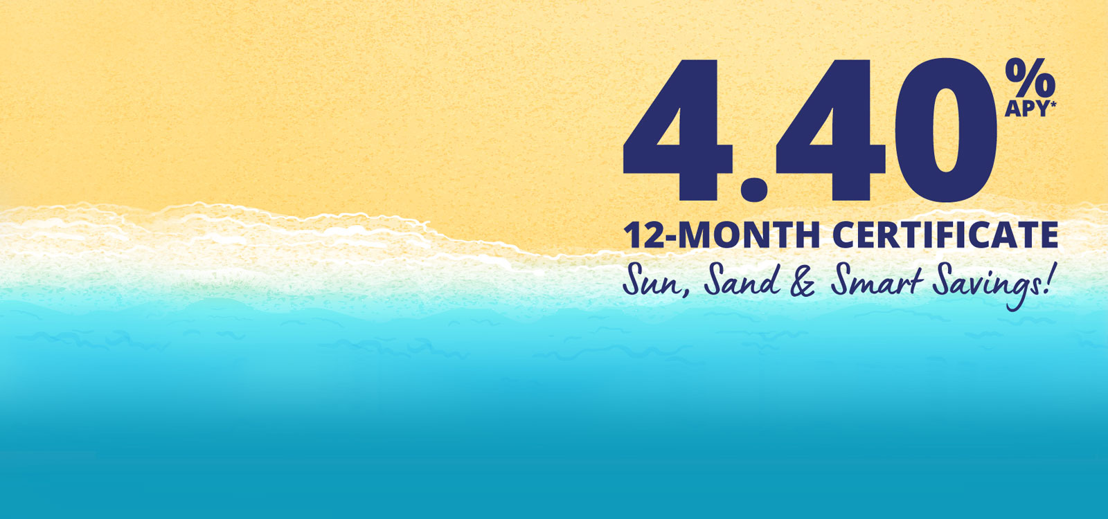 4.40% APY* 12-Month Certificate