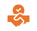 Icon of people shaking hands